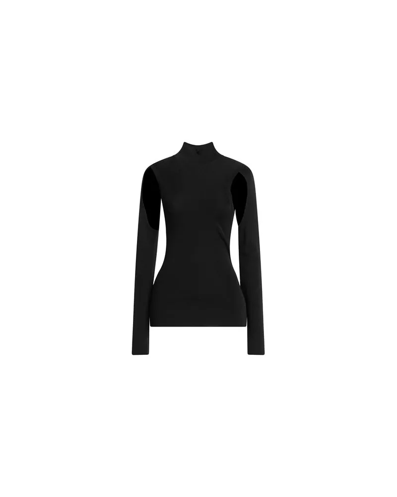 Helmut Lang STRICKWAREN - Rollkragenpulloverauf YOOX.COM Schwarz