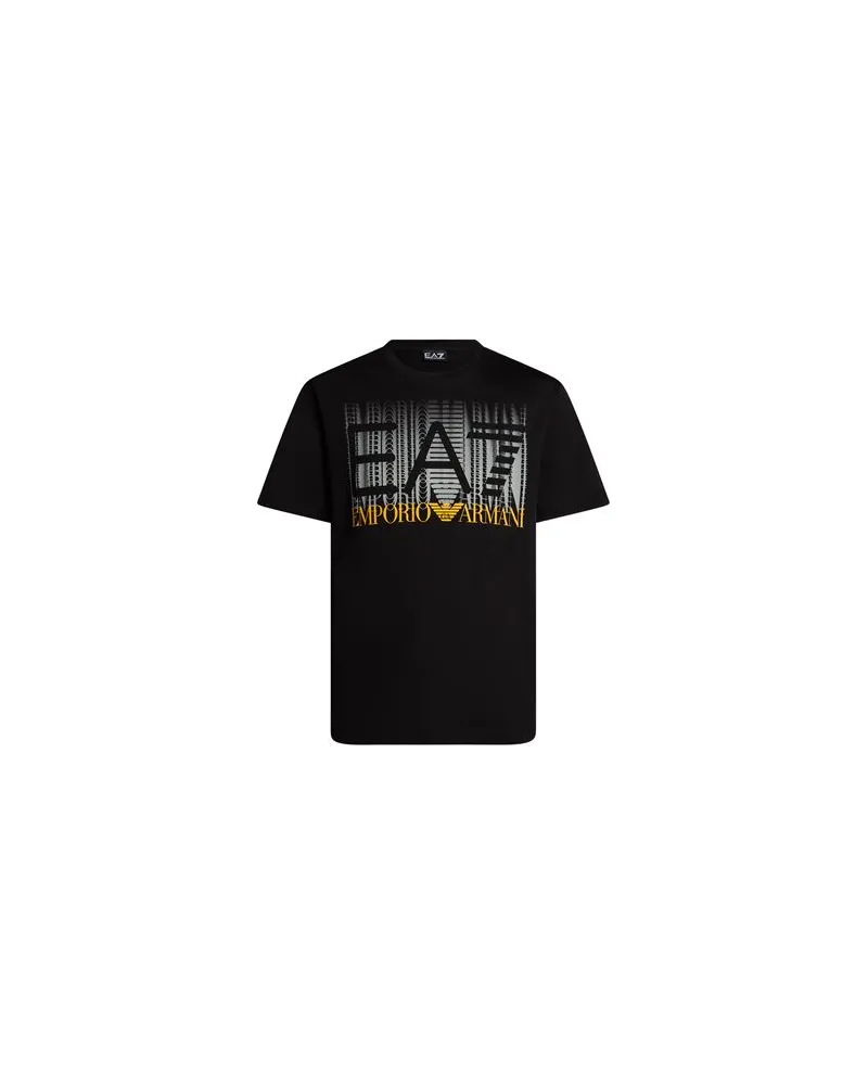 EA7 TOPS - T-shirtsauf YOOX.COM Schwarz