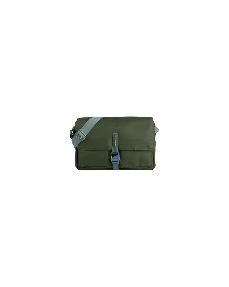Piquadro TASCHEN - Umhängetascheauf YOOX.COM Dunkelgrün