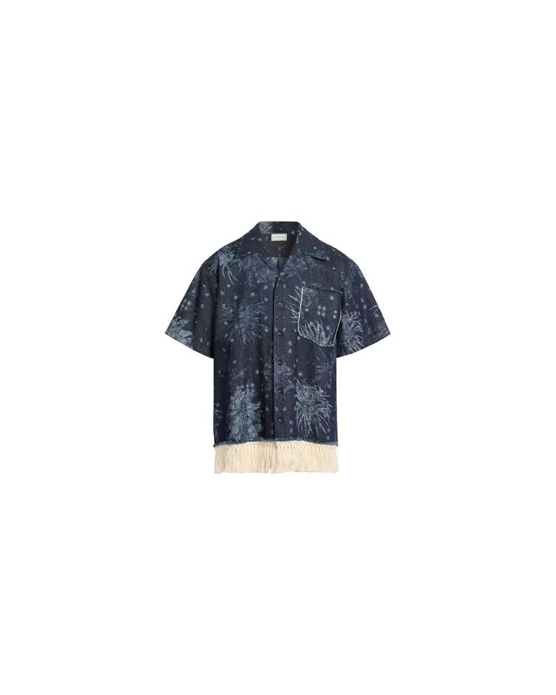 Pierre-Louis Mascia TOPS - Jeanshemdenauf YOOX.COM Blau