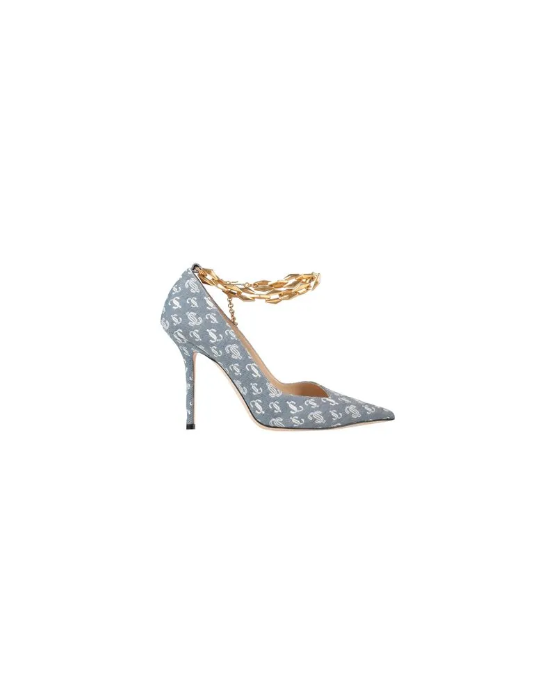Jimmy Choo SCHUHE - Pumpsauf YOOX.COM Taubenblau