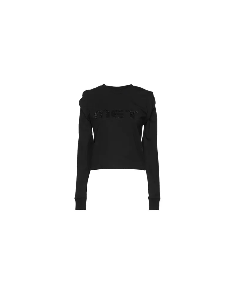MET  TOPS - T-shirtsauf YOOX.COM Schwarz