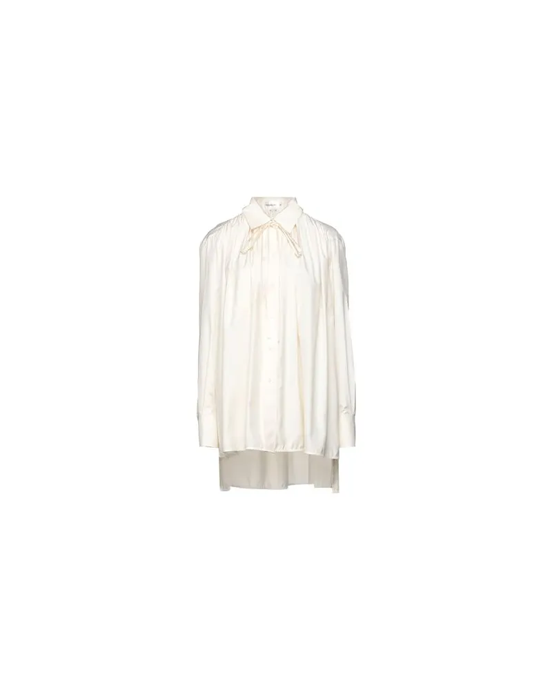 Victoria Beckham TOPS - Hemdenauf YOOX.COM Elfenbein