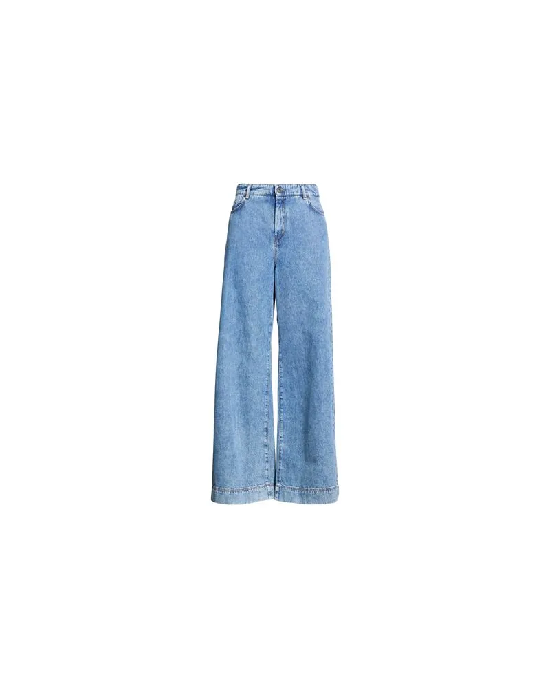 Max Mara HOSEN & RÖCKE - Jeanshosenauf YOOX.COM Blau