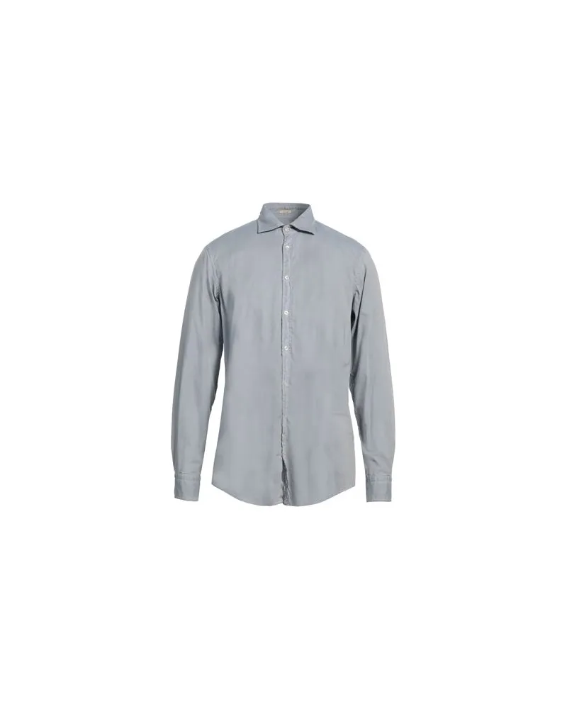 Massimo Alba TOPS - Hemdenauf YOOX.COM Taubenblau