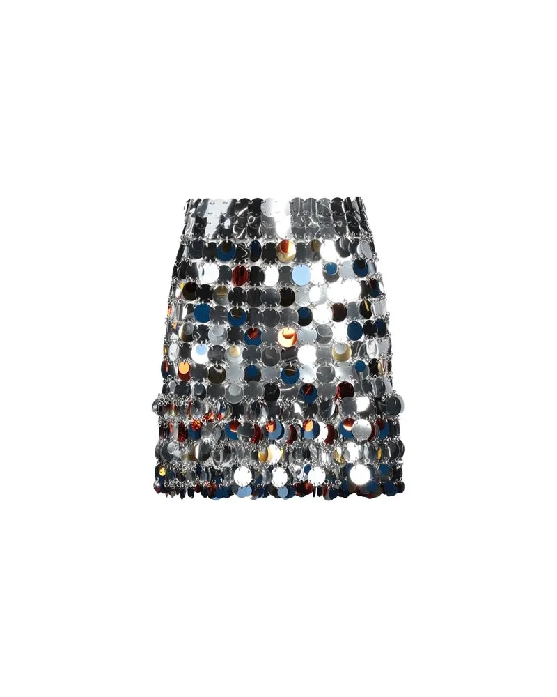 Paco Rabanne HOSEN & RÖCKE - Miniröckeauf YOOX.COM Silber