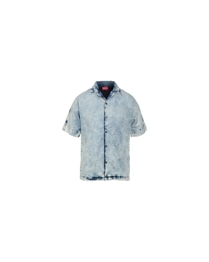 Diesel TOPS - Jeanshemdenauf YOOX.COM Blau