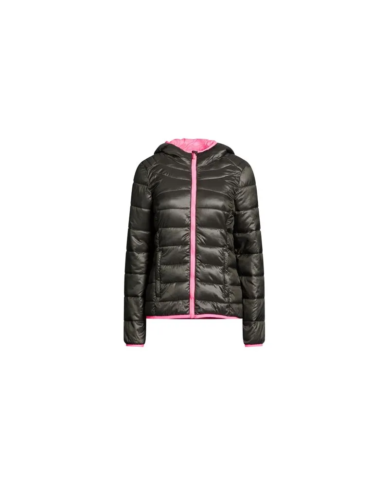 only JACKEN & MÄNTEL - Pufferjacken & Daunenjackenauf YOOX.COM Dunkelgrün