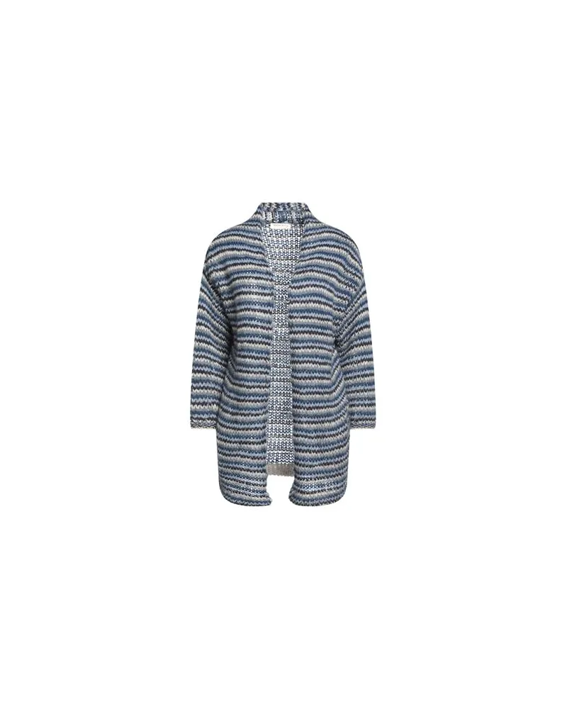MAISON HOTEL STRICKWAREN - Strickjackenauf YOOX.COM Blau