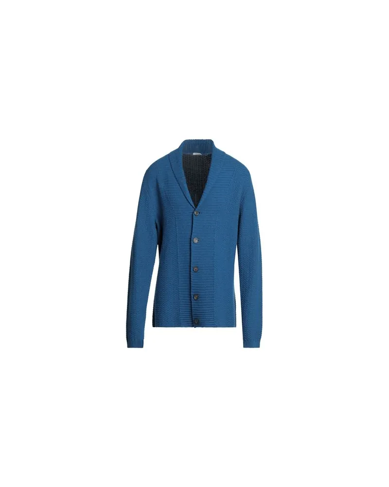 Malo I PREFER - STRICKWAREN - Strickjackenauf YOOX.COM Blau