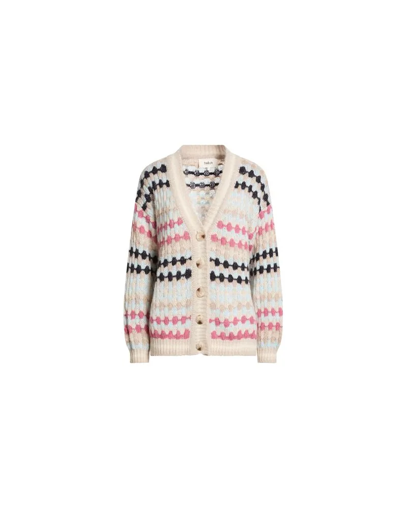 ba&sh STRICKWAREN - Strickjackenauf YOOX.COM Hellgrau