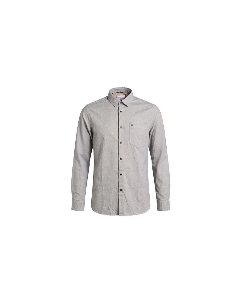 Calvin Klein TOPS - Hemdenauf YOOX.COM Grau