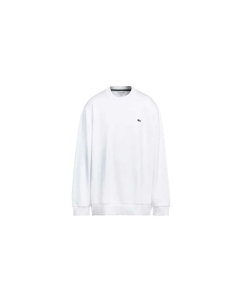 Lacoste TOPS - Sweatshirtsauf YOOX.COM Weiß