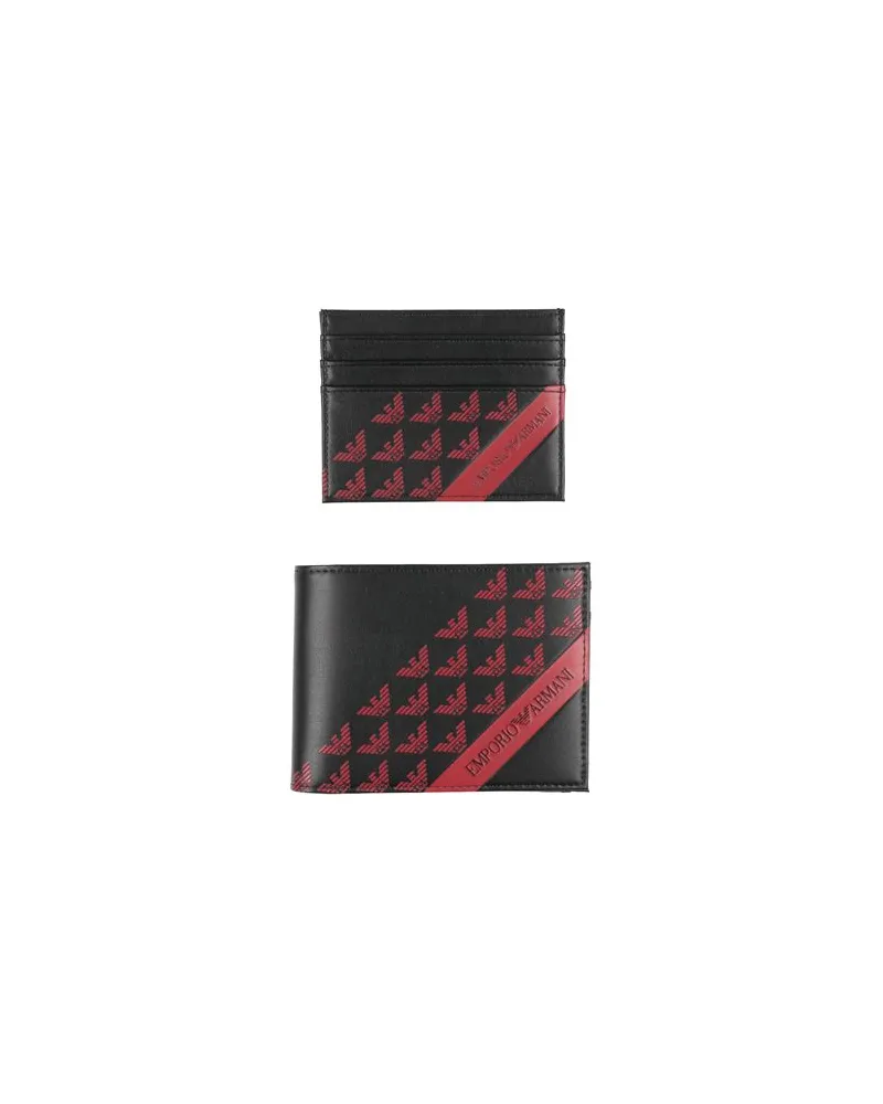 Emporio Armani Kleinlederwaren - Brieftaschenauf YOOX.COM Schwarz