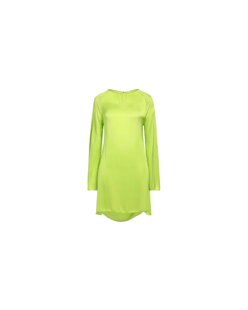 BERNA KLEIDER - Mini-Kleiderauf YOOX.COM Limettengrün