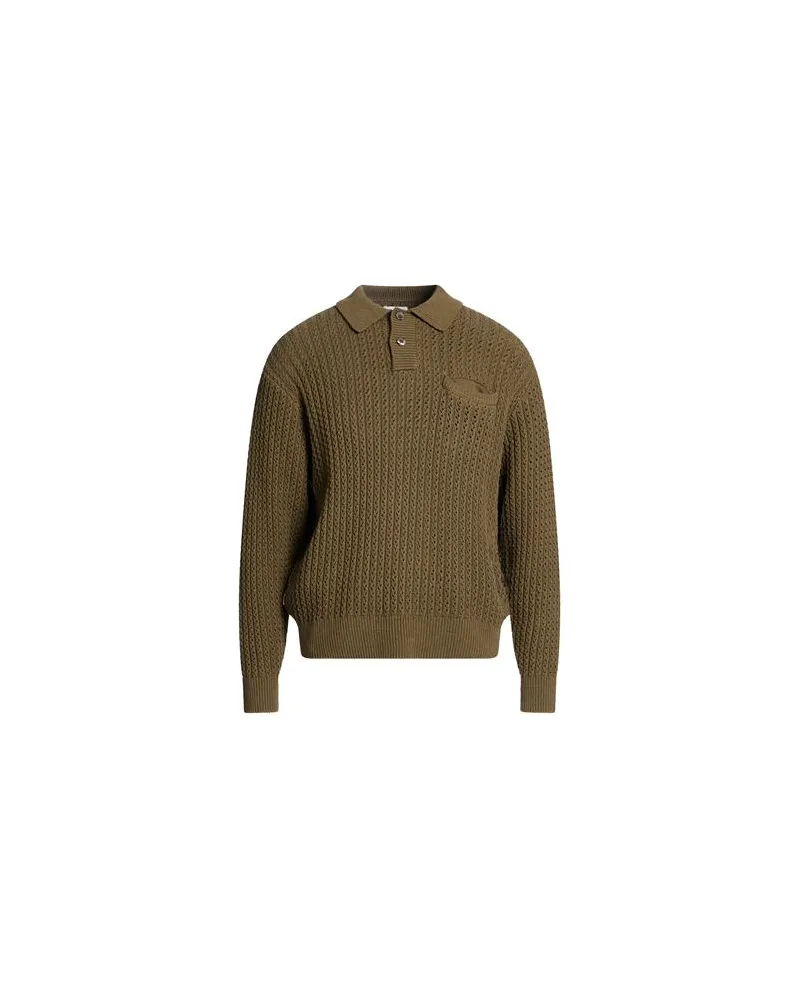 Obey STRICKWAREN - Pulloverauf YOOX.COM Militärgrün