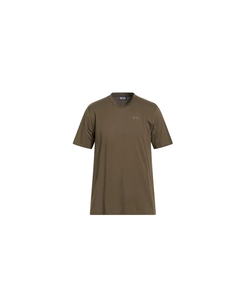 Diesel TOPS - T-shirtsauf YOOX.COM Militärgrün