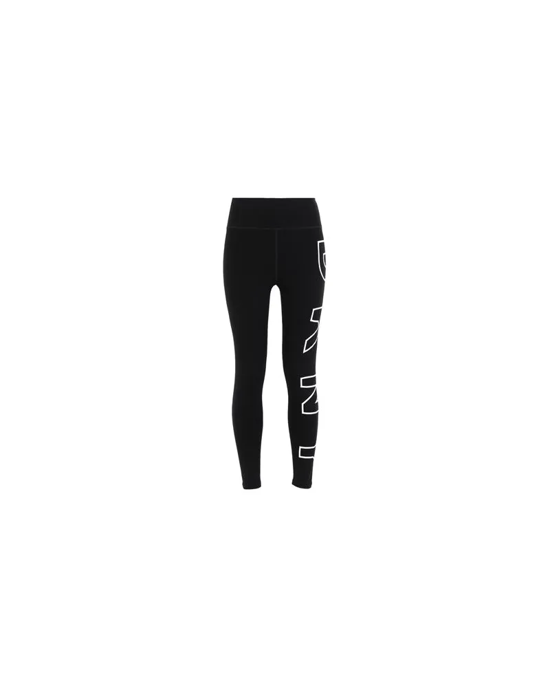 DKNY HIGH WAIST 7/8 EXPLO  - HOSEN & RÖCKE - Leggingsauf YOOX.COM Schwarz