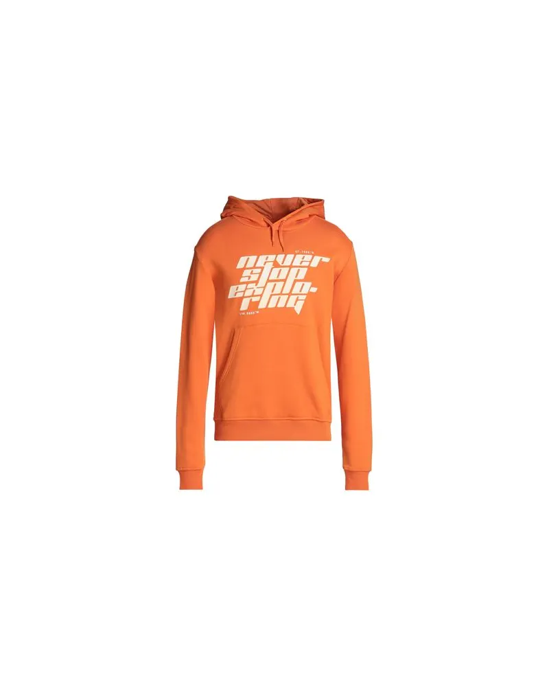 The North Face U GRAPHIC HOODIE  - TOPS - Sweatshirtsauf YOOX.COM Orange