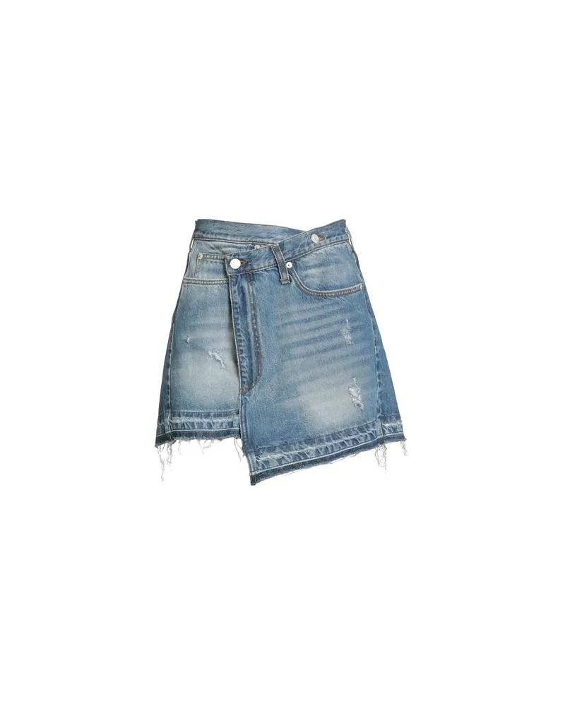 VICOLO DENIM COUTURE - HOSEN & RÖCKE - Jeansröckeauf YOOX.COM Blau