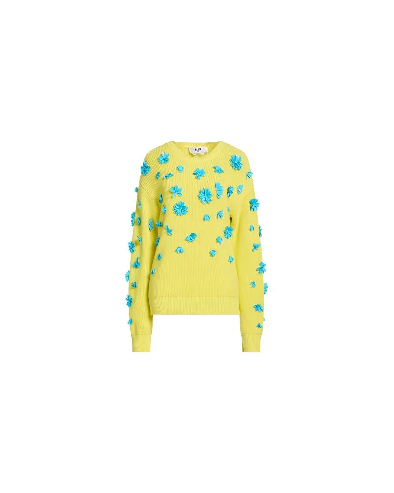 MSGM STRICKWAREN - Pulloverauf YOOX.COM Gelb