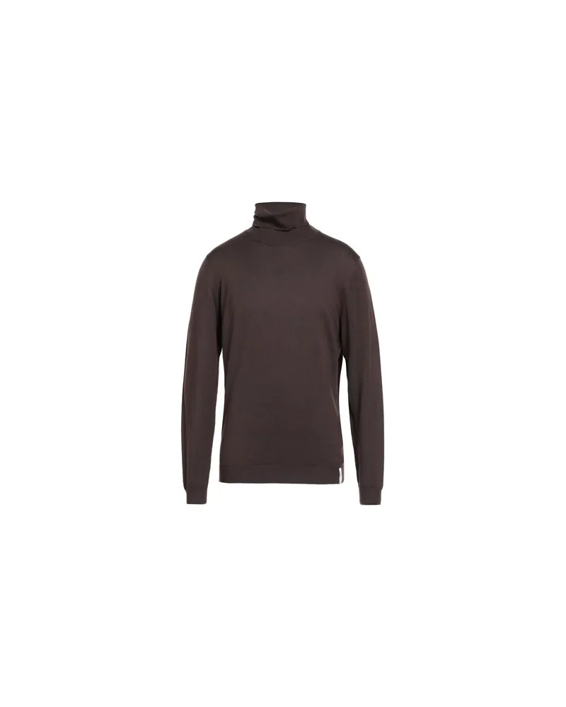 Brooksfield STRICKWAREN - Rollkragenpulloverauf YOOX.COM Dunkelbraun