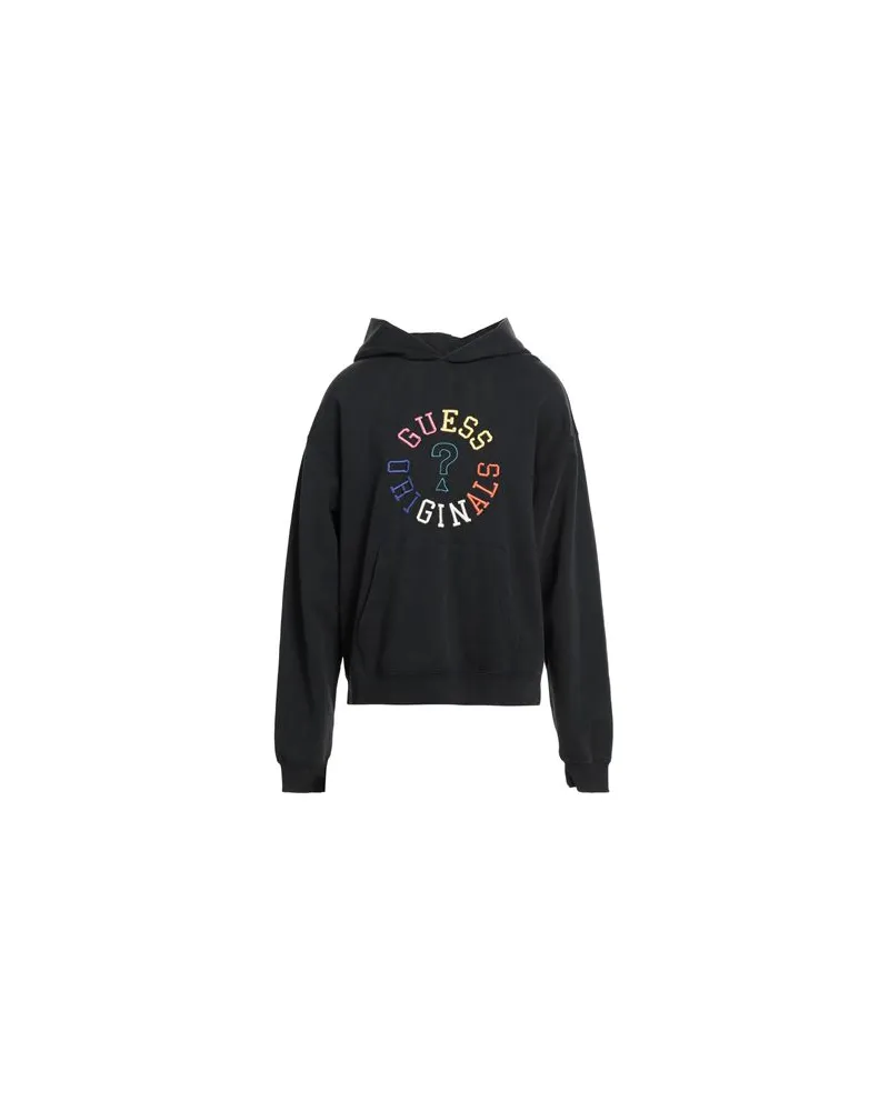 Guess TOPS - Sweatshirtsauf YOOX.COM Schwarz
