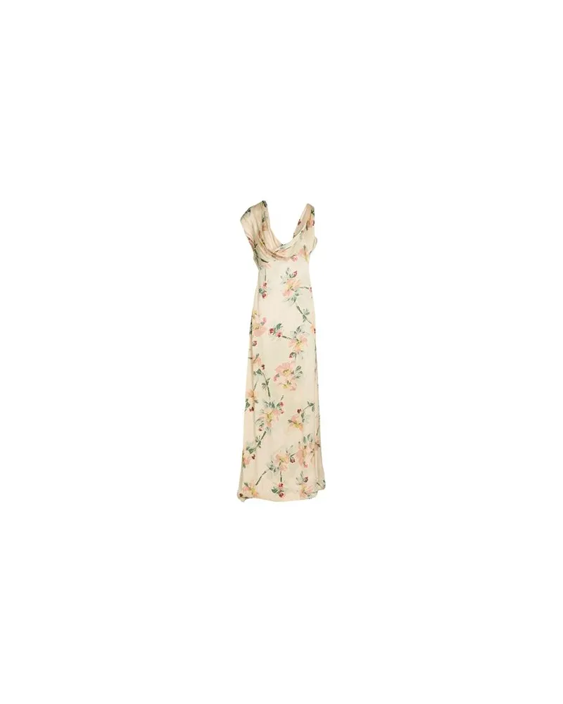 Totême KLEIDER - Maxi-Kleiderauf YOOX.COM Beige