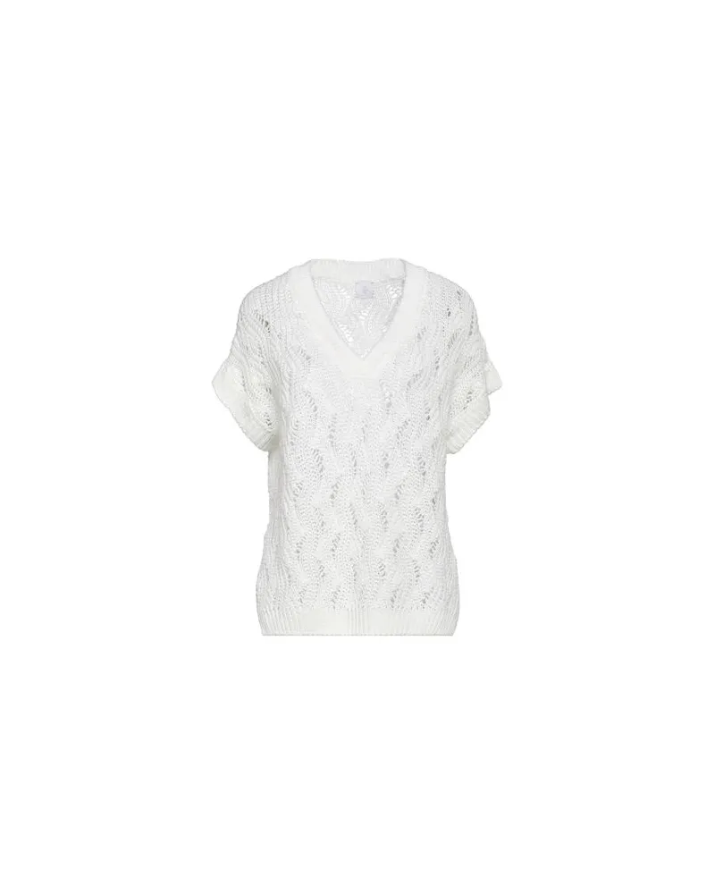 Eleventy STRICKWAREN - Pulloverauf YOOX.COM Weiß