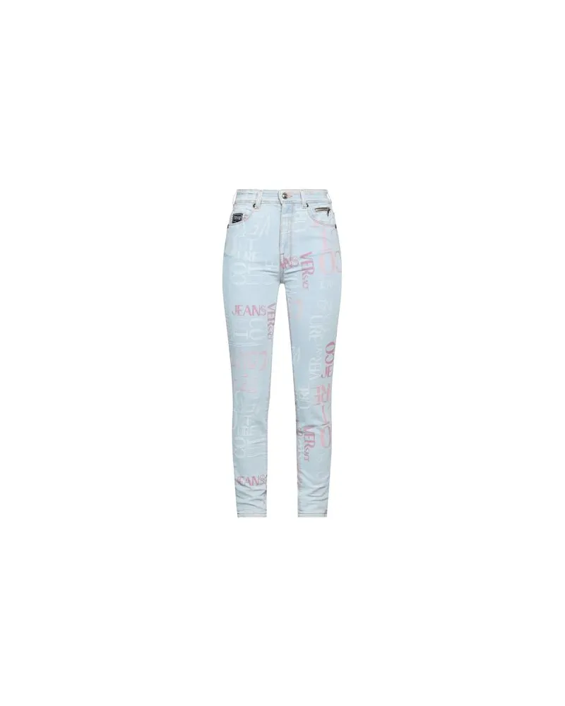 Versace Jeans HOSEN & RÖCKE - Jeanshosenauf YOOX.COM Blau