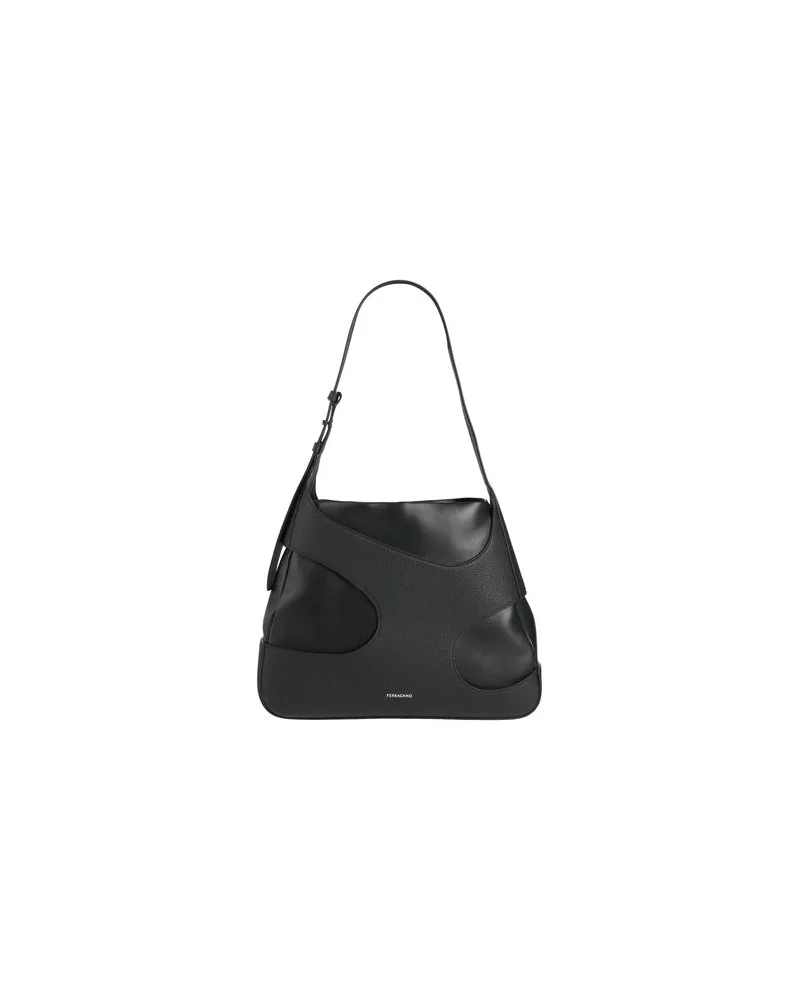 Ferragamo TASCHEN - Schultertaschenauf YOOX.COM Schwarz