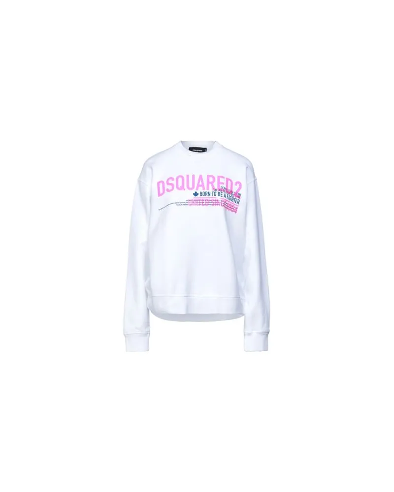 Dsquared2 TOPS - Sweatshirtsauf YOOX.COM Weiß