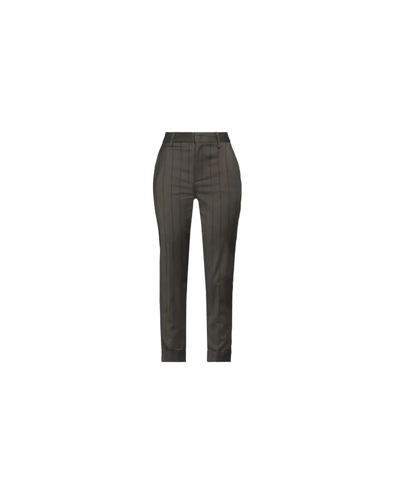 Dondup HOSEN & RÖCKE - Hosenauf YOOX.COM Dunkelgrün
