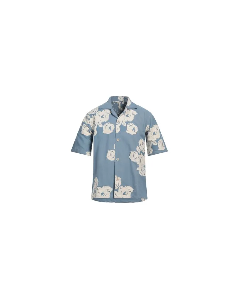 Sunflower TOPS - Hemdenauf YOOX.COM Hellblau