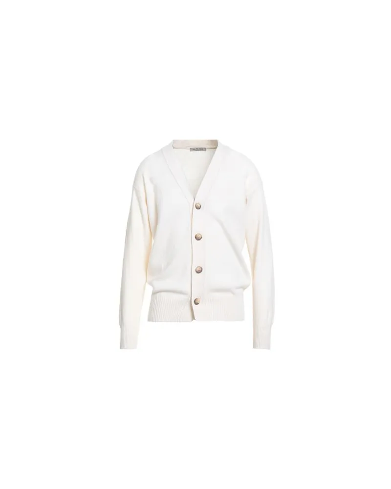 La Fileria STRICKWAREN - Strickjackenauf YOOX.COM Elfenbein