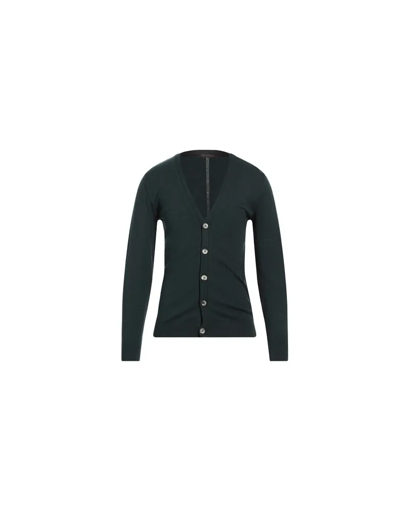 Takeshy Kurosawa STRICKWAREN - Strickjackenauf YOOX.COM Dunkelgrün