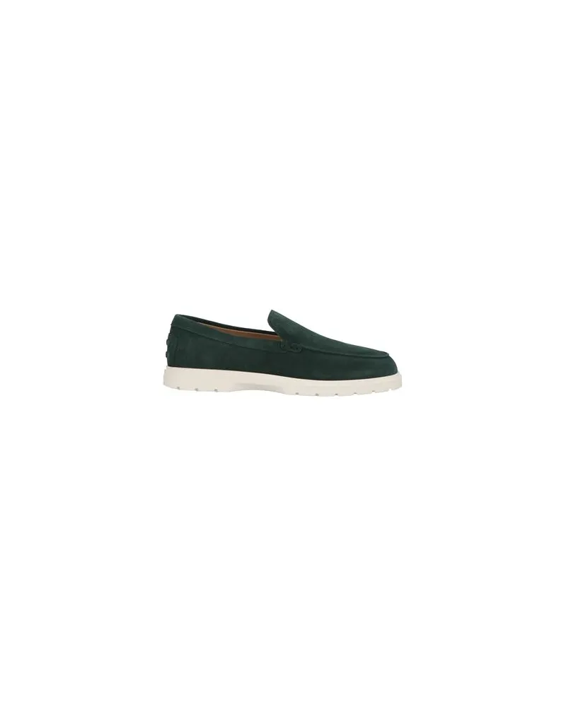 TOD'S SCHUHE - Mokassinsauf YOOX.COM Dunkelgrün