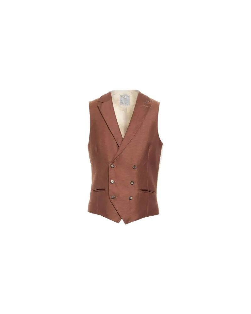 Luigi Bianchi Mantova ANZÜGE und CO-ORDS - Couture-Westenauf YOOX.COM Braun