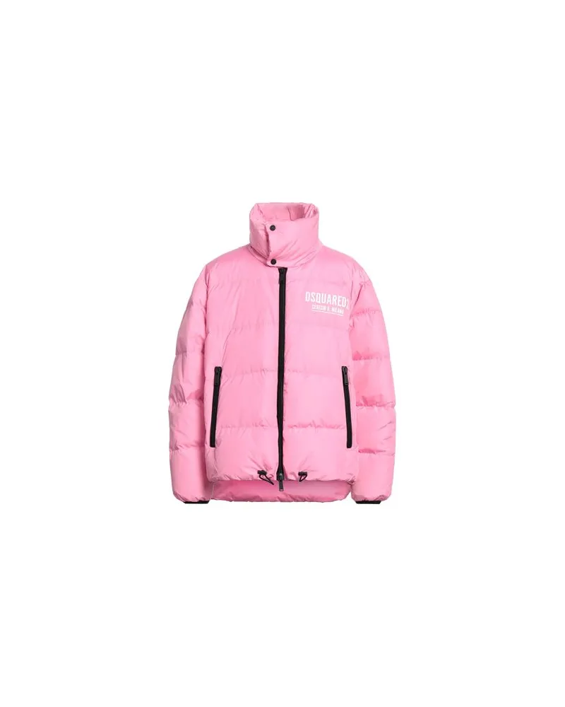 Dsquared2 JACKEN & MÄNTEL - Pufferjacken & Daunenjackenauf YOOX.COM Rosa