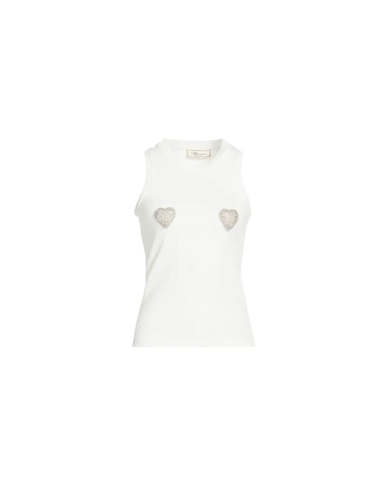 Blumarine TOPS - Tank Topsauf YOOX.COM Weiß