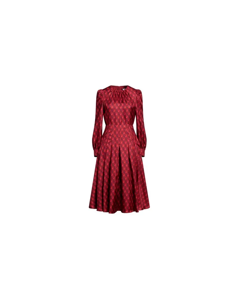 Max Mara KLEIDER - Midi-Kleiderauf YOOX.COM Rot