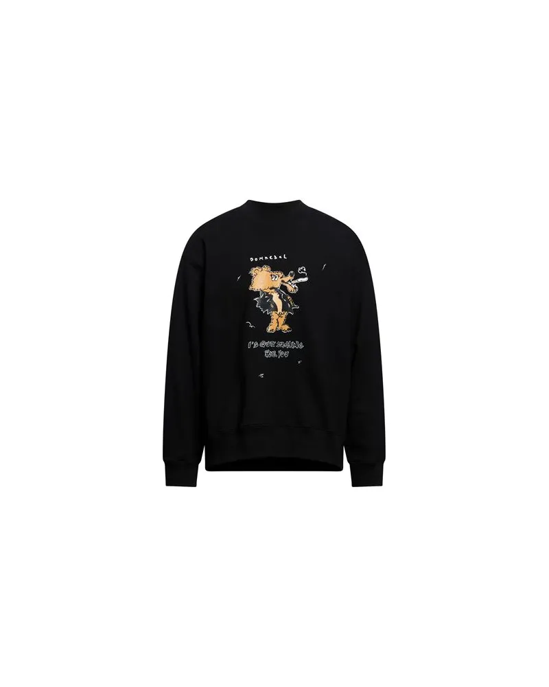 DOMREBEL TOPS - Sweatshirtsauf YOOX.COM Schwarz