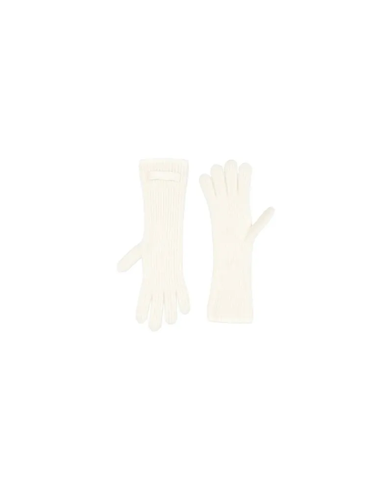 Jacquemus ACCESSOIRES - Handschuheauf YOOX.COM Elfenbein
