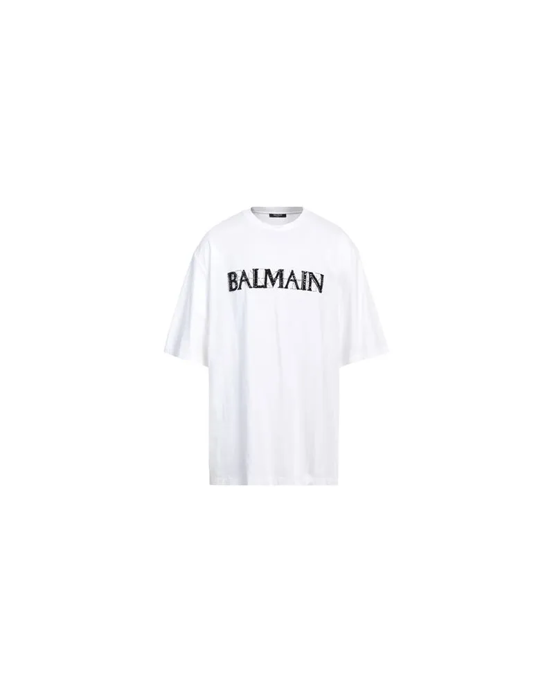 Balmain TOPS - T-shirtsauf YOOX.COM Weiß