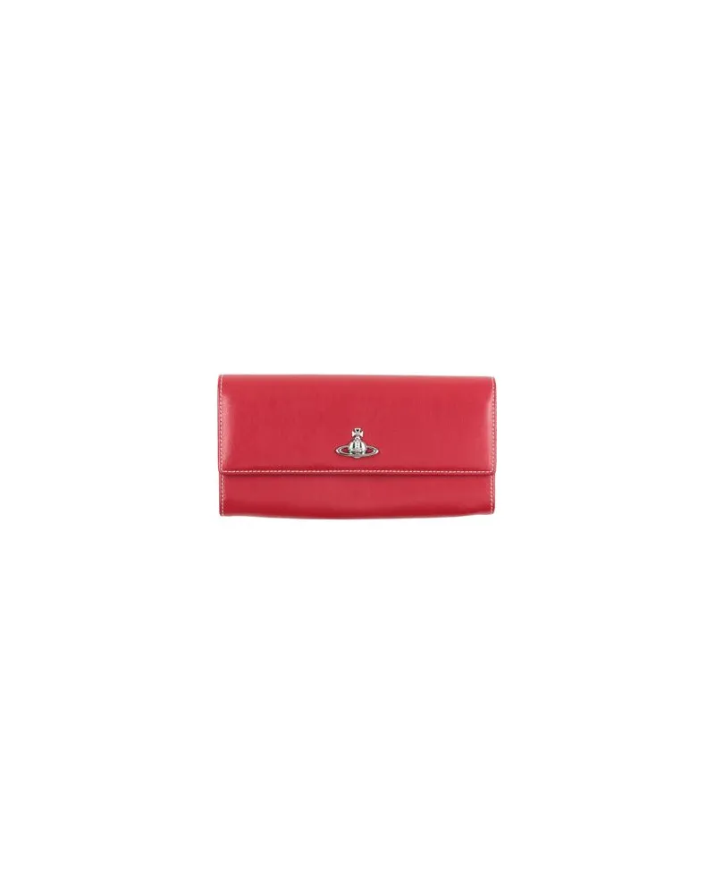 Vivienne Westwood Kleinlederwaren - Brieftaschenauf YOOX.COM Ziegelrot