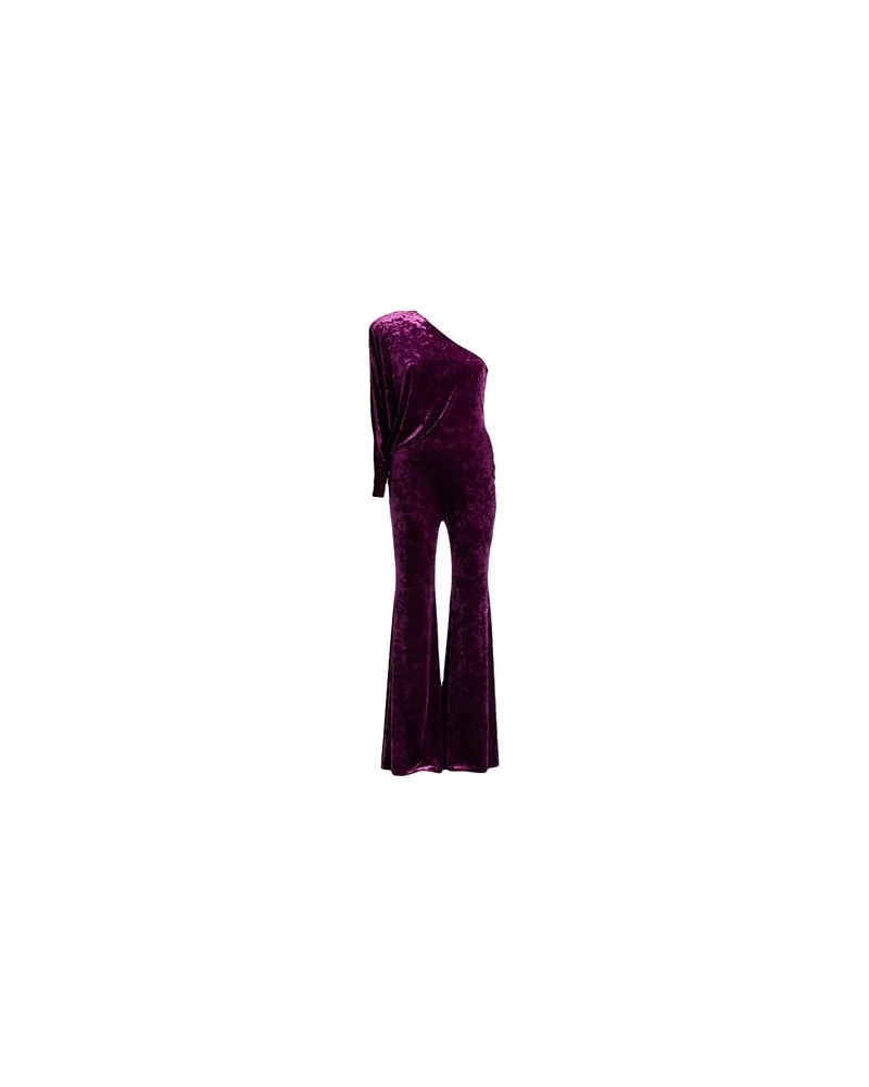 Alexandre Vauthier OVERALLS - Jumpsuitsauf YOOX.COM Pflaume