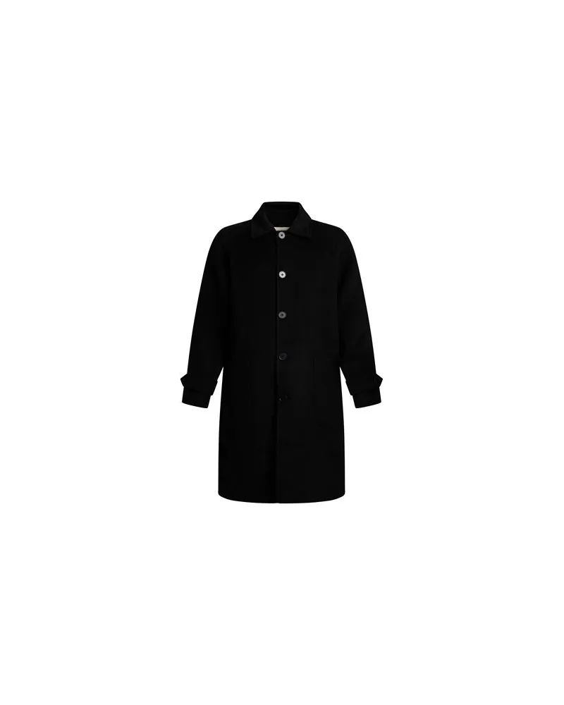 Officine Generale JACKEN & MÄNTEL - Mäntelauf YOOX.COM Schwarz