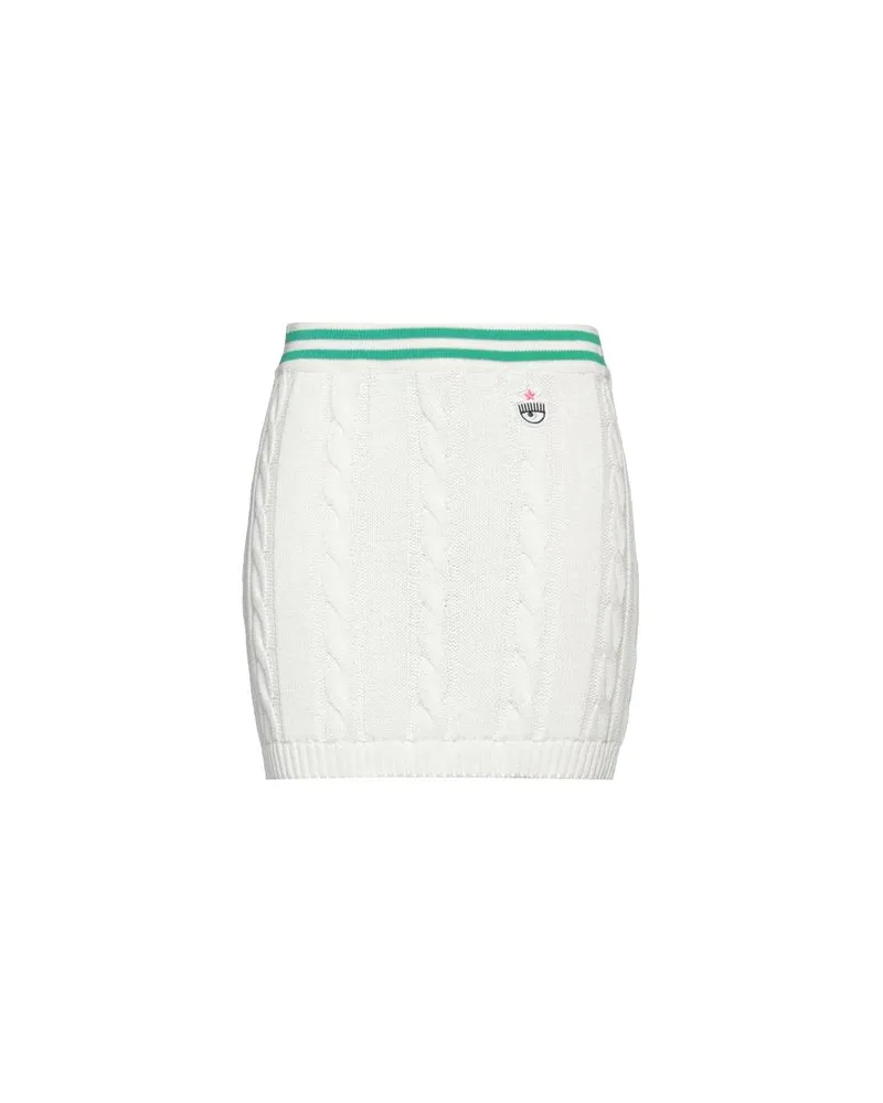 Chiara Ferragni HOSEN & RÖCKE - Miniröckeauf YOOX.COM Weiß
