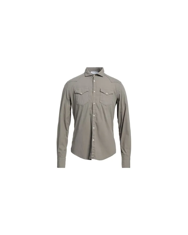 Aglini TOPS - Hemdenauf YOOX.COM Maulwurfsgrau