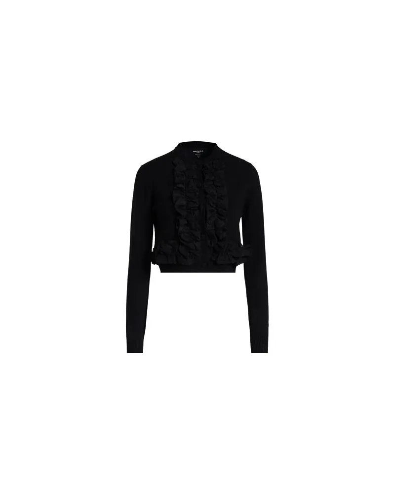 Rochas STRICKWAREN - Strickjackenauf YOOX.COM Schwarz